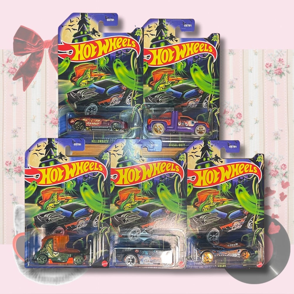 Hot Wheels complete 2025 Halloween collection👻